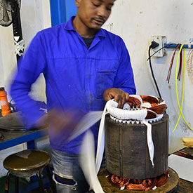 PCE Re-manufacturing of compressors